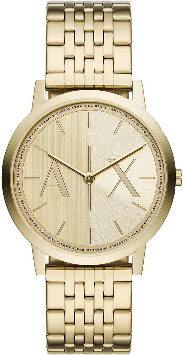 Stoer Herenhorloge met RVS band of Leren band