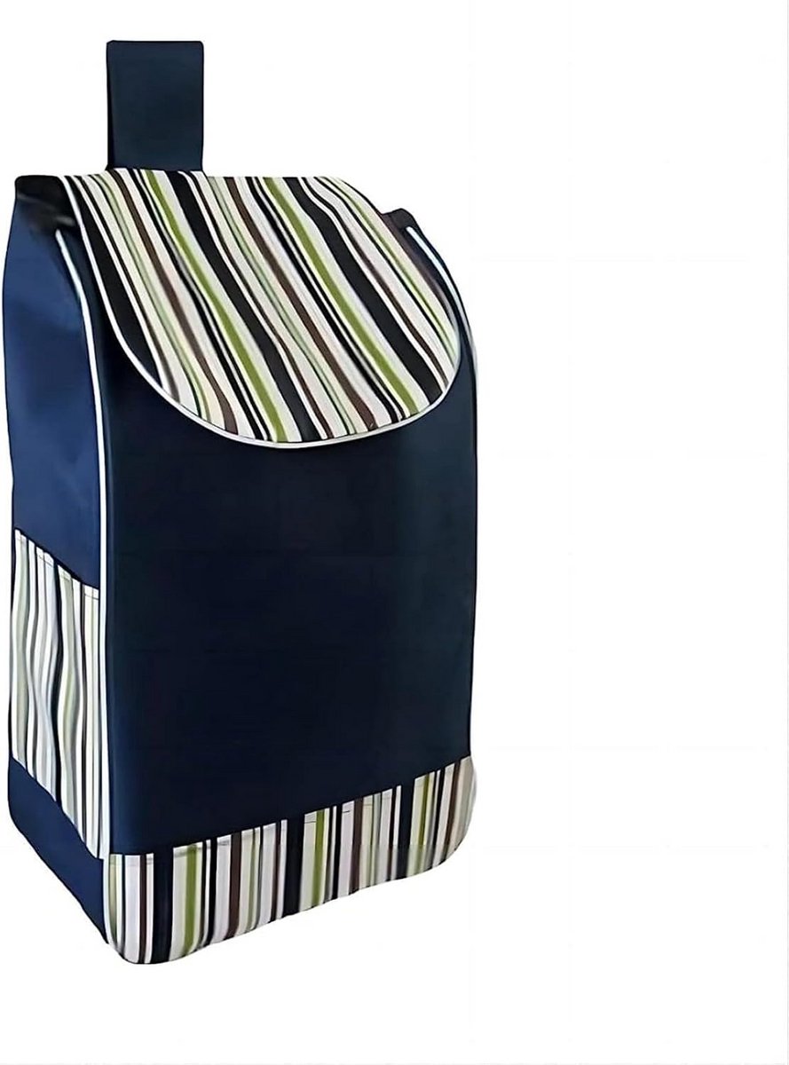 Waterdichte Opvouwbare Boodschappentas Vervanging voor Winkelwagen - 40L
