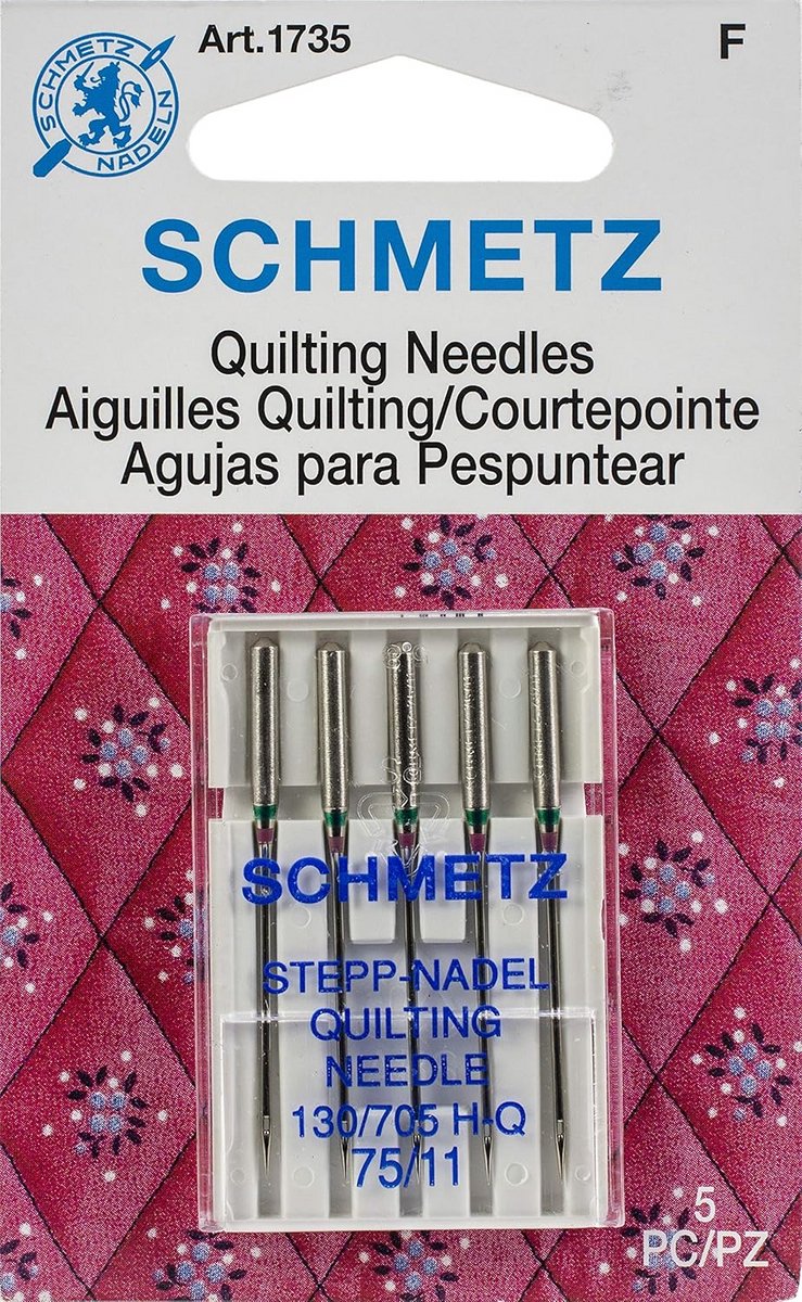 Quilt Naaimachine Naalden Maat 11/75 - Set van 5
