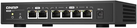 Managed Switch 10GbE RJ45 2 Poorten en 2.5GbE | bol