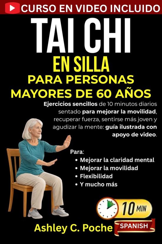 Tai Chi En Silla Para Personas Mayores De 60 Años - cover