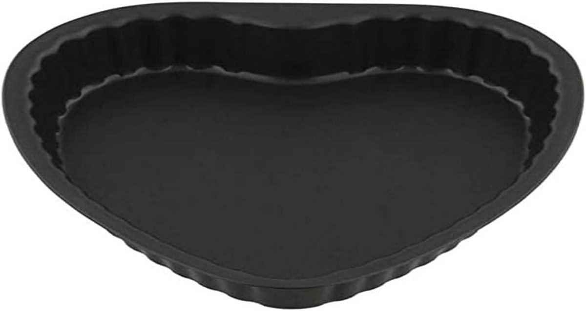 Bakvorm Hartvormig Aluminium 25x25 cm voor Patisserie