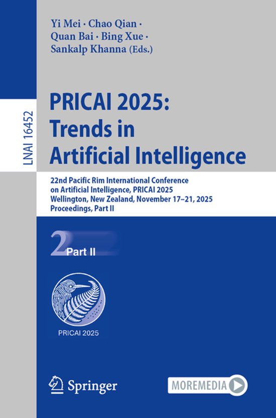 Lecture Notes in Computer Science16452- PRICAI 2025: Trends  ... - cover