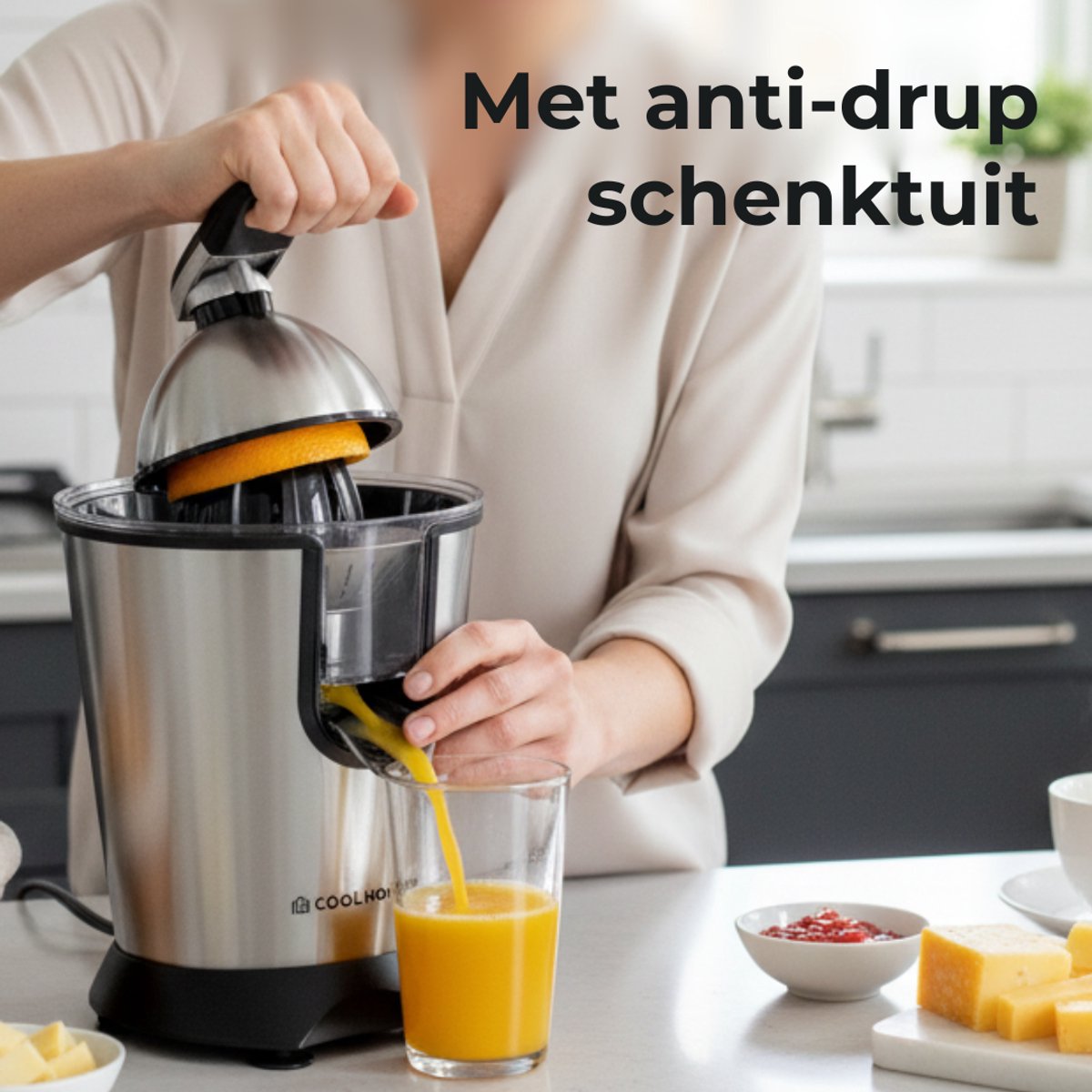 CoolHome CP26 Citruspers met hendel thumbnail 3