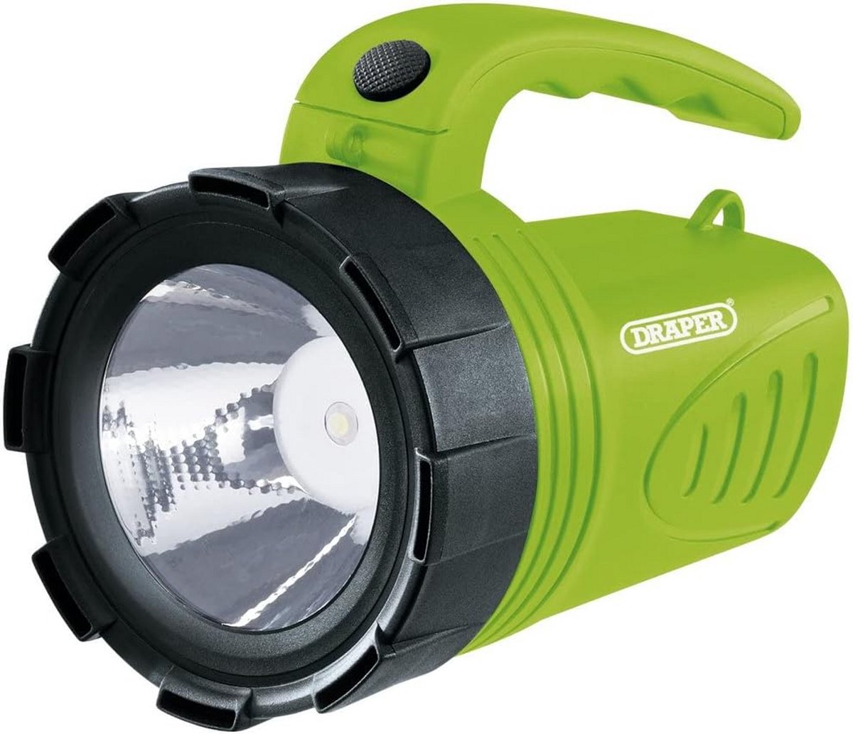 Oplaadbare LED Spotlight Zaklamp 3W Voor Camping en Garage