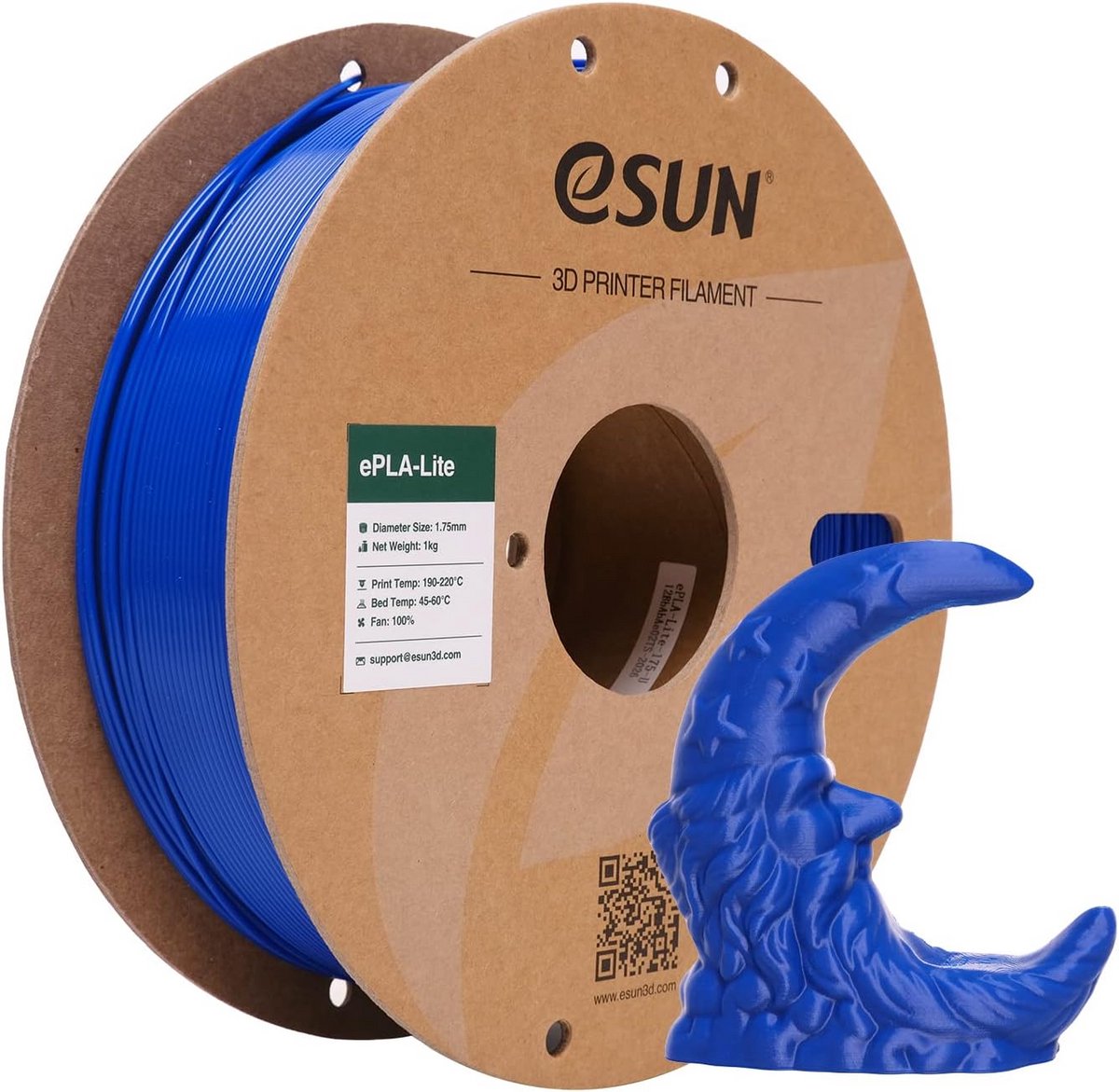 PLA Filament 1.75mm Blauw 1KG Hoge Precisie voor 3D Printers