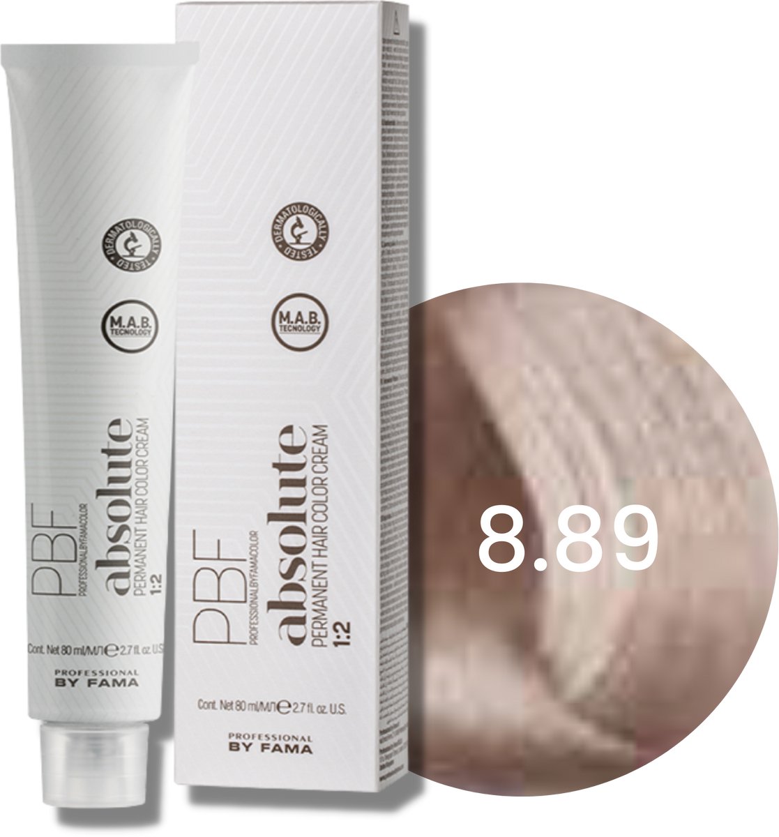 BY FAMA ABSOLUTE professionele permanente haarkleuring 80 ml | 8,89