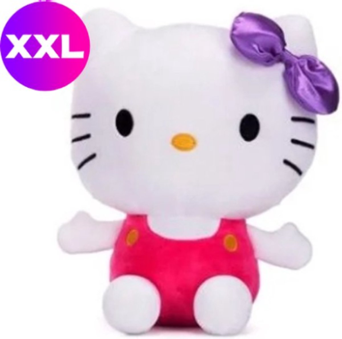 Hello Kitty (Roze) Pluche Knuffel XXL 90 cm