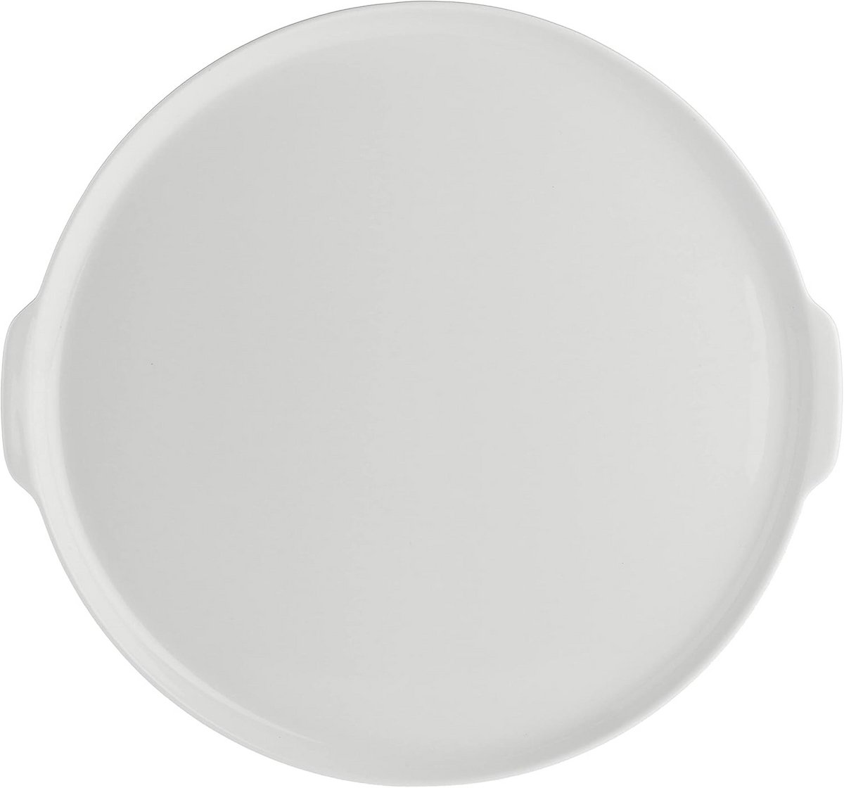 Rond Taartplateau met Handvatten - Porselein Wit
