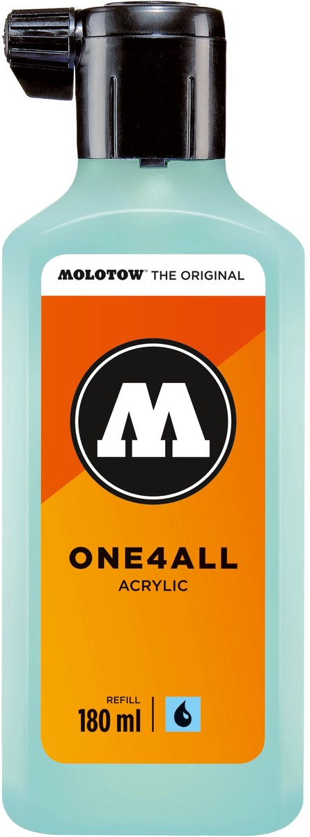 Molotow ONE4ALL™ - 180ml Riviera Licht navul Inkt op acrylbasis