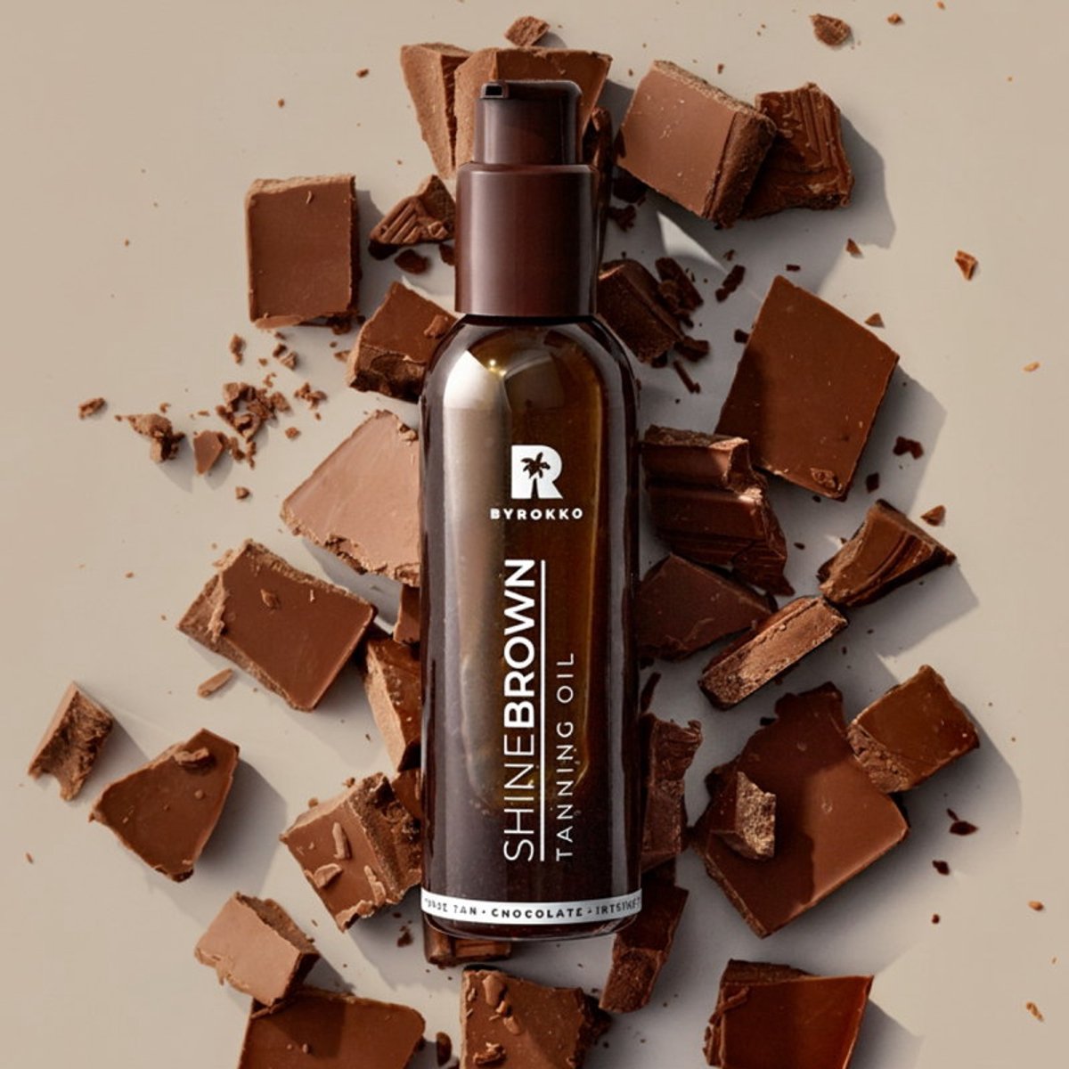 ByRokko - Shine Brown Oil Chocolate - XXL TAN-BOOSTING OIL