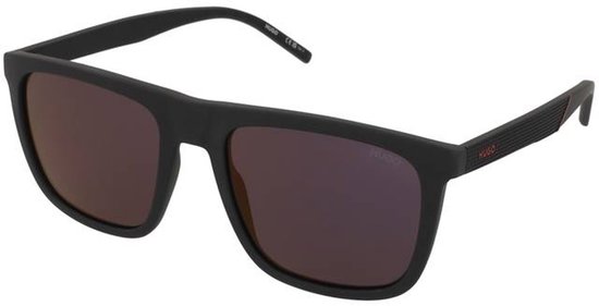 Hugo By Boss Hg 1304/S Rechthoekig Kunststof Met spiegelglazen Heren Zonnebril van HUGO — afbeelding 4