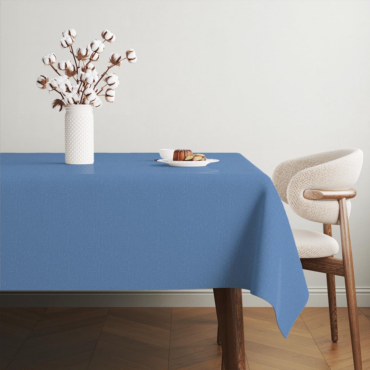Waterdicht Tafelkleed Rechthoekig Blauw 180x140 cm Afwasbaar