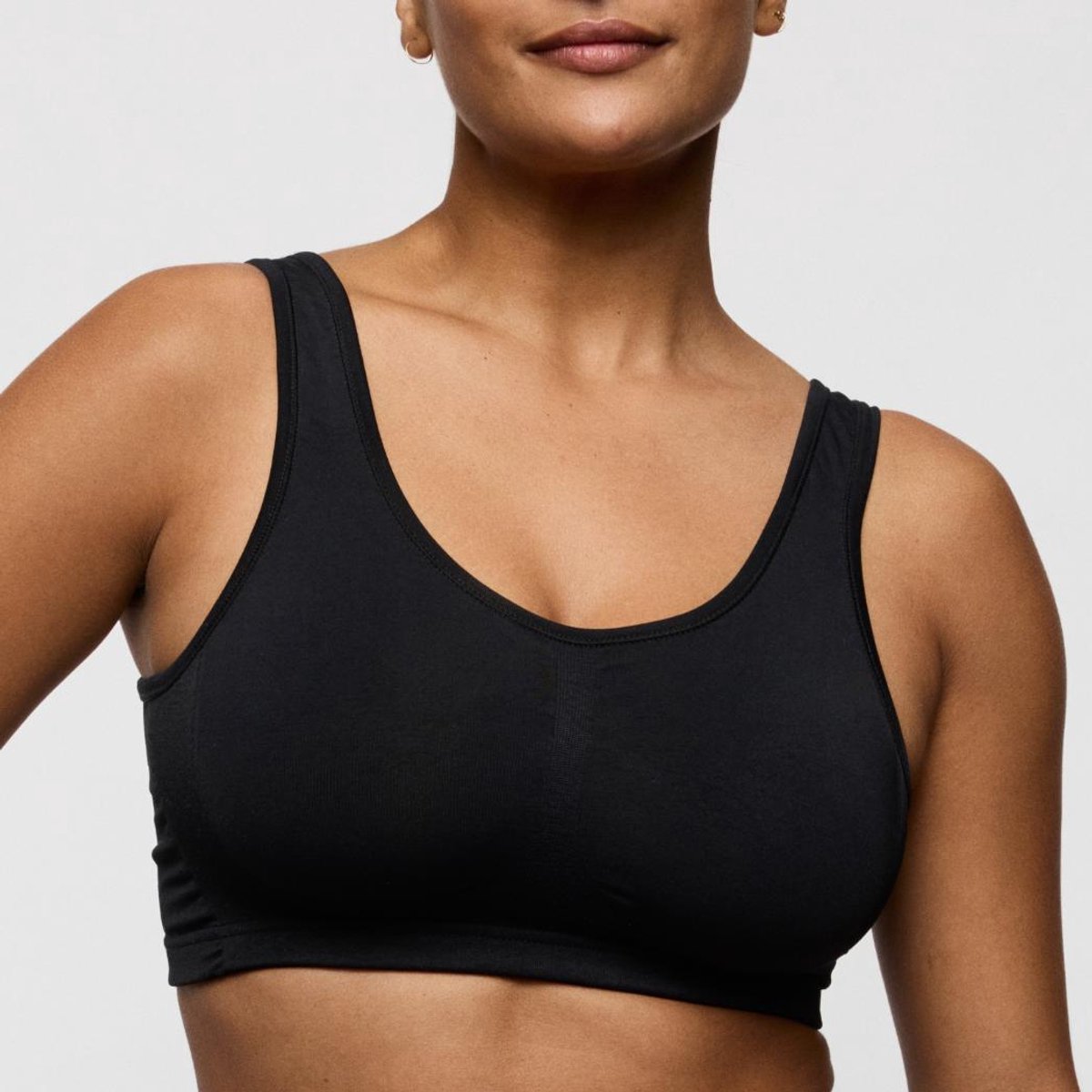 PrimaDonna Nudda Bralette 0163610 Zwart - maat EU 95GH / FR 110GH