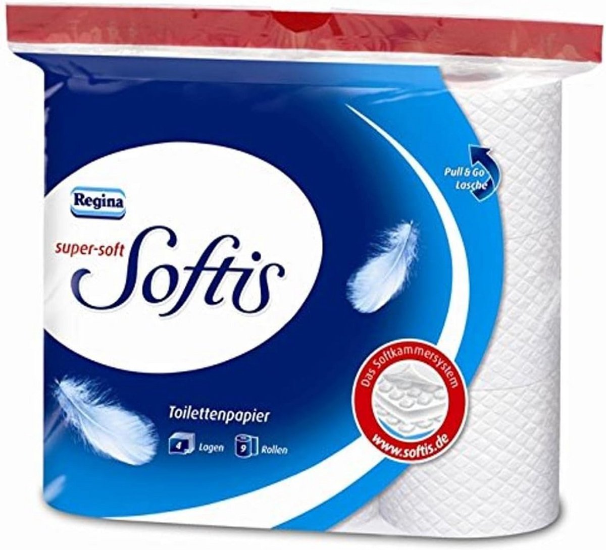 Luxe 4-laags Toiletpapier, Extra Zacht - 9 Rollen (100 Vellen)
