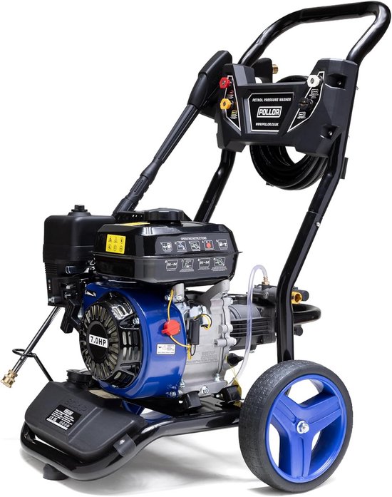 Benzine Hogedrukreiniger 3950 PSI - Krachtige 7PK Jet Wash voor Oprit, Auto en Patio van Merkloos	 — afbeelding 5