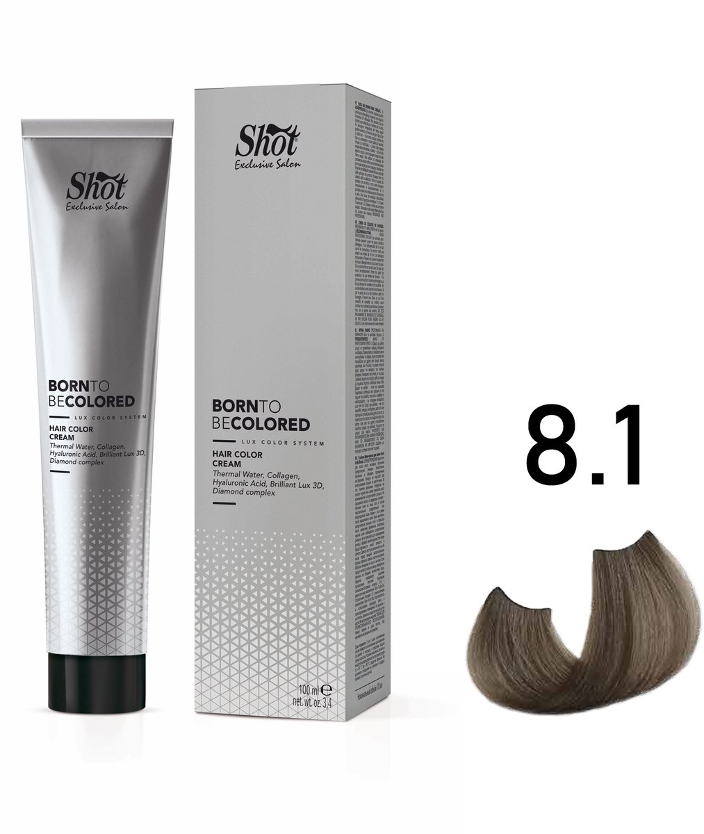 SHOT Born to be 8.1 licht asblond 100 ml
