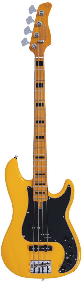 Sire Marcus Miller P7 New Gen 4-String Sunrise Yellow elektrische basgitaar
