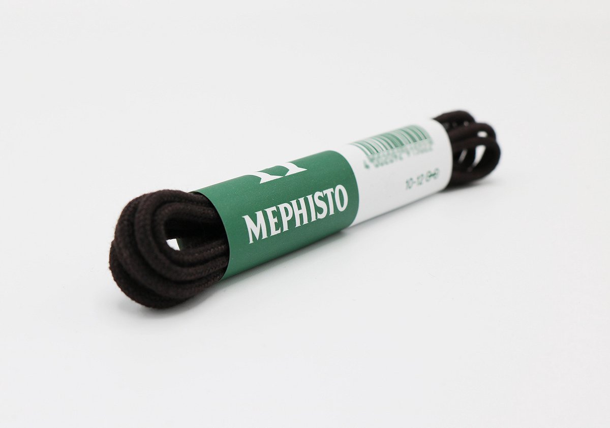 Mephisto Schoenveters Rond Dun – Donkerbruin – 75 cm – Origineel