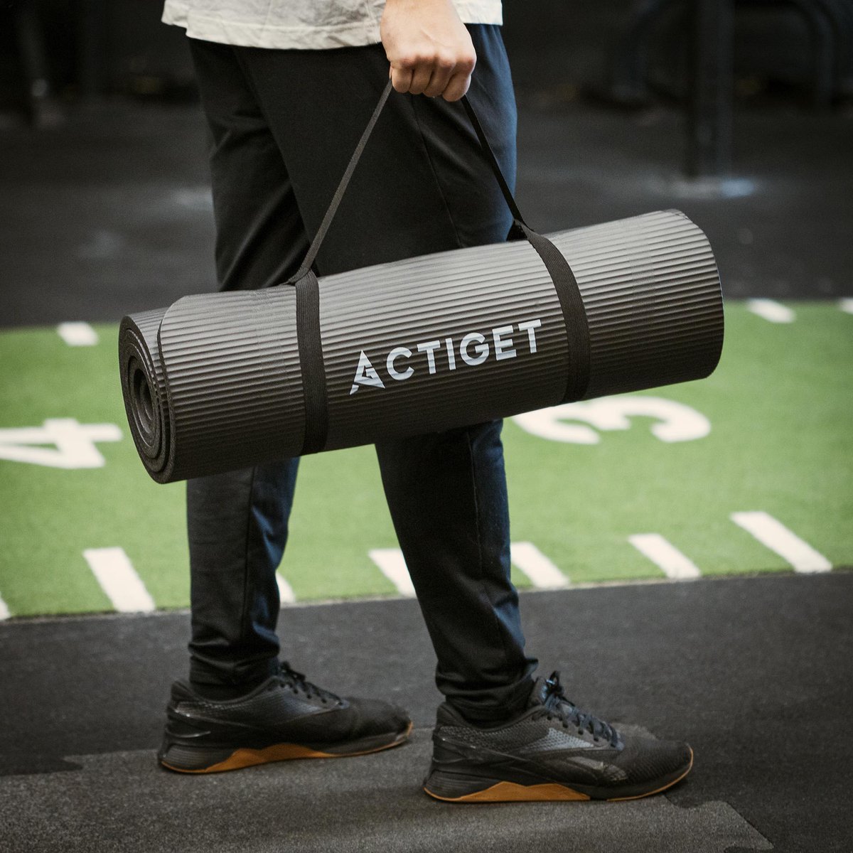 Springos Actiget Yogamat - Extra Dik - 183 x 61 x 1,5 CM thumbnail 3