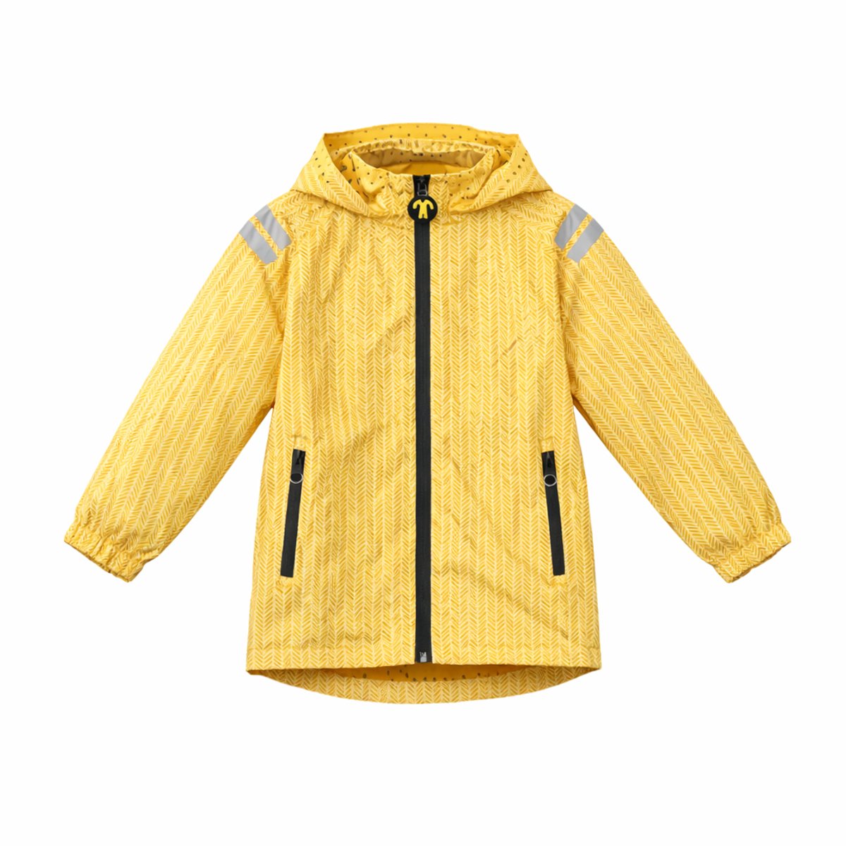 Ducksday - Regenjas voor kinderen - kleuters - Yellow falcon - promo - VALT GROOT