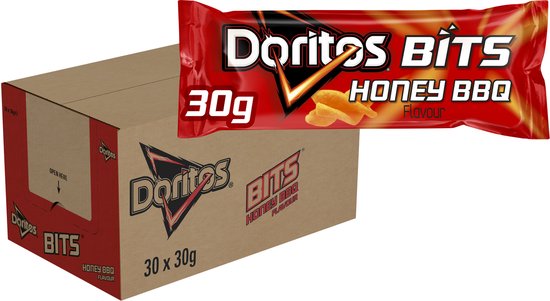 Foto: Doritos bits honing bbq chips 30 x 30 gram