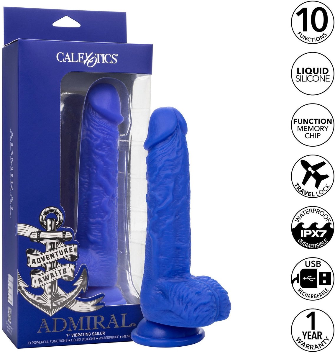 Admiral 7 Vibrating Sailor