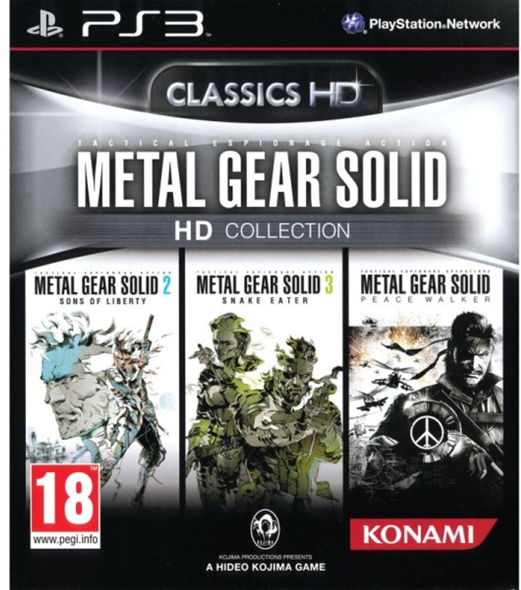 Metal Gear Solid - HD Collection - PS3