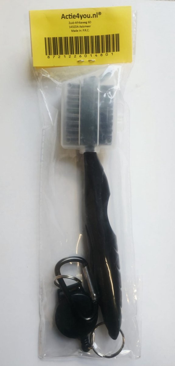 Actie4you® - Golf borstel Golftas - Golf Accessoires - 3 in 1 - Golfborstel - Zwart van Merkloos — afbeelding 3