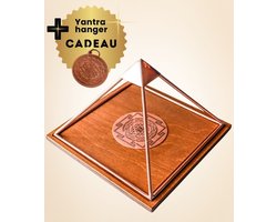 Meru Piramide Groot – Handgemaakt Koper – Inclusief Gratis Shri Yantra Hanger