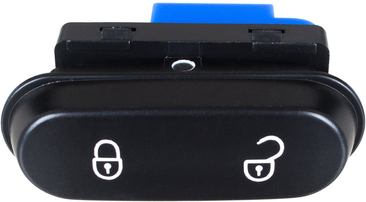 Modecar Seat Leon - Deurslotvergrendelingsschakelaar - OE 5P0962125A - Zwart