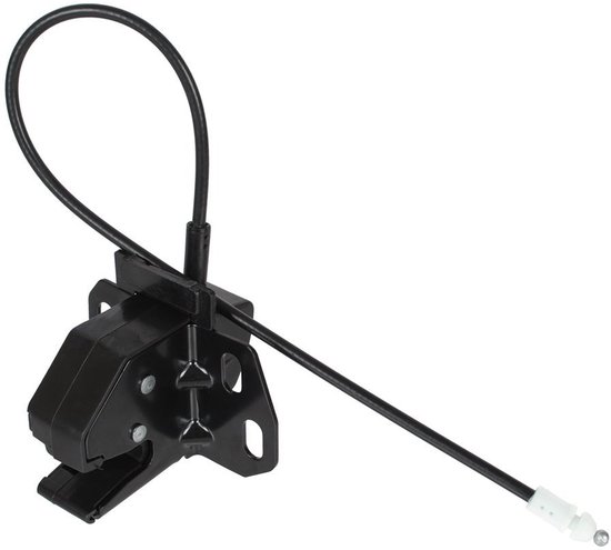Zwarte deurslot montage met kabel voor Renault Master III.