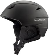 Travelhawk Skihelm - Snowboard Helm - Ski Helm - Unisex - Zwart - L