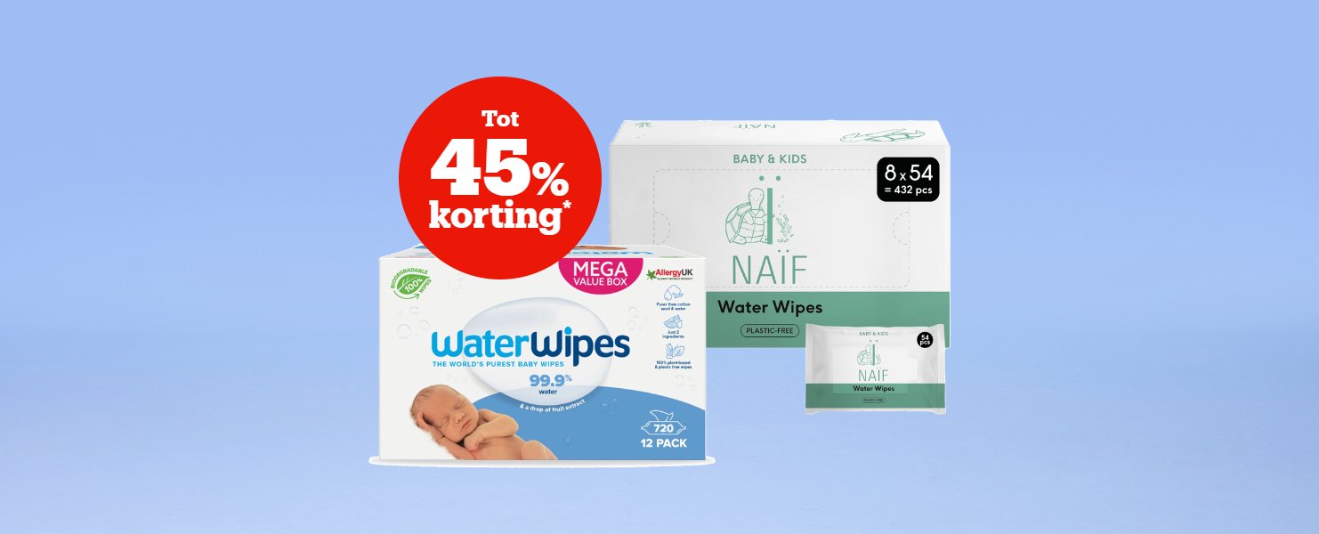 Tot 45% korting* Tot 45% korting*