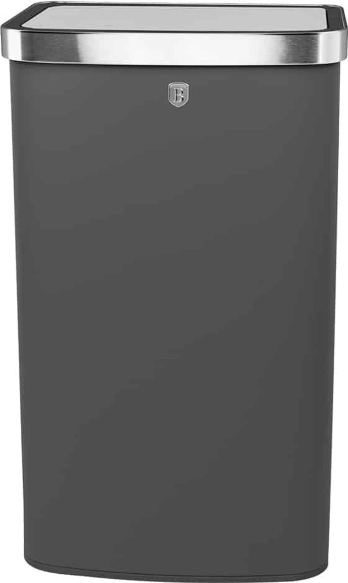 Berlinger Haus 9798 - Sensorbin 60 liter - Anthracite Collection - Pedaalemmer