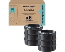 Recharge pour seau à couches Tommee Tippee Twist & Click - 6 pièces