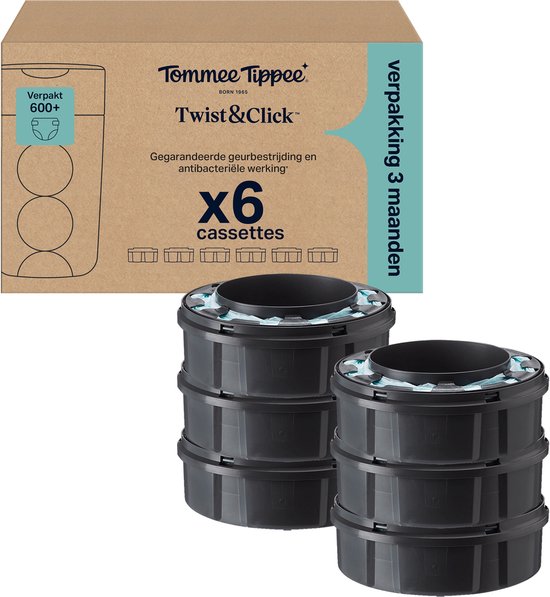 Tommee Tippee Twist & Click – 6 stuks