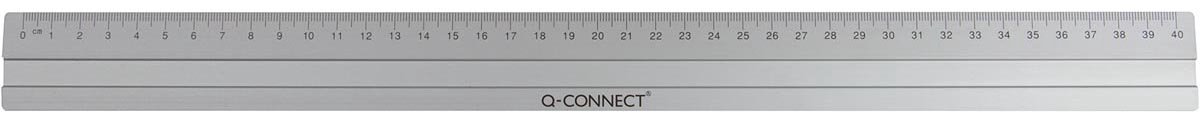 Q-CONNECT meetlat, aluminium, 40 cm