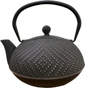 Bredemeijer - Theepot Yuka 1.2L zwart met filter