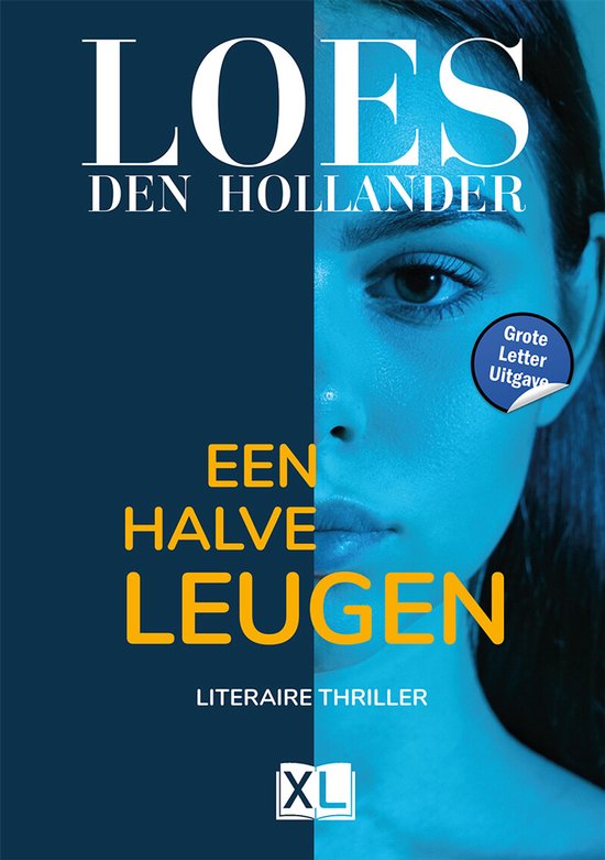 Een halve leugen - Grote Letter Uitgave - cover