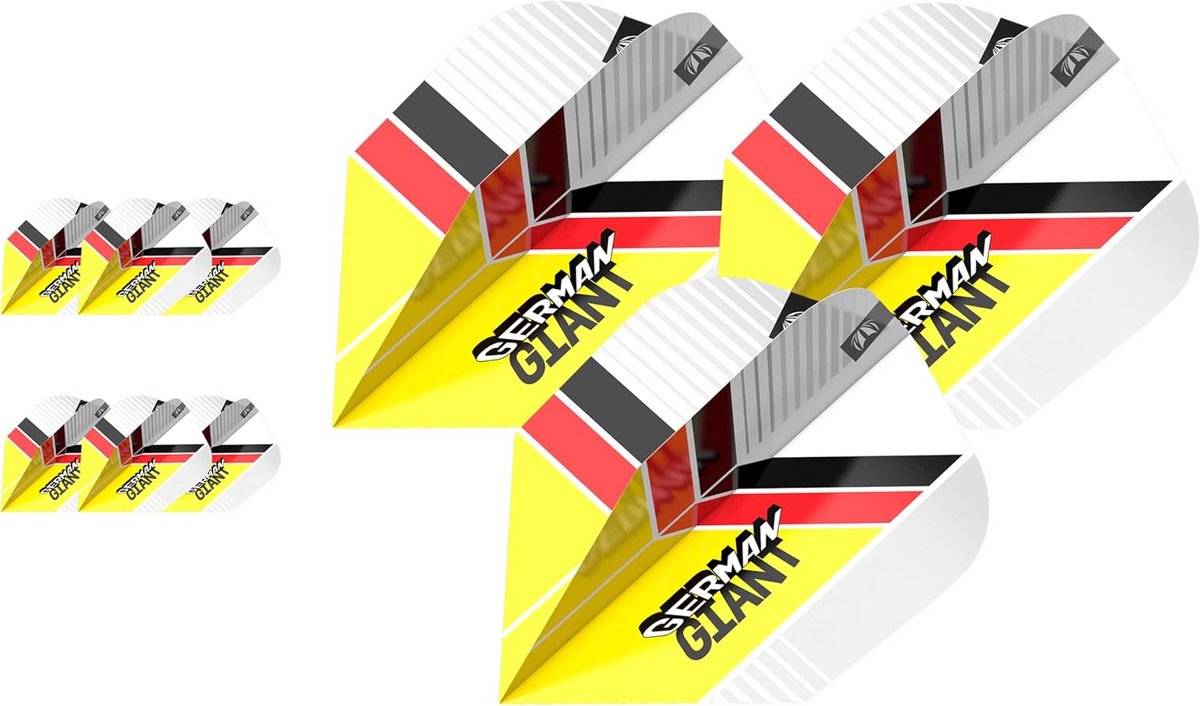 Dartpijlen Set 9 Stuks - Tungsten Pro Ultra Darts met Verwisselbare Punten