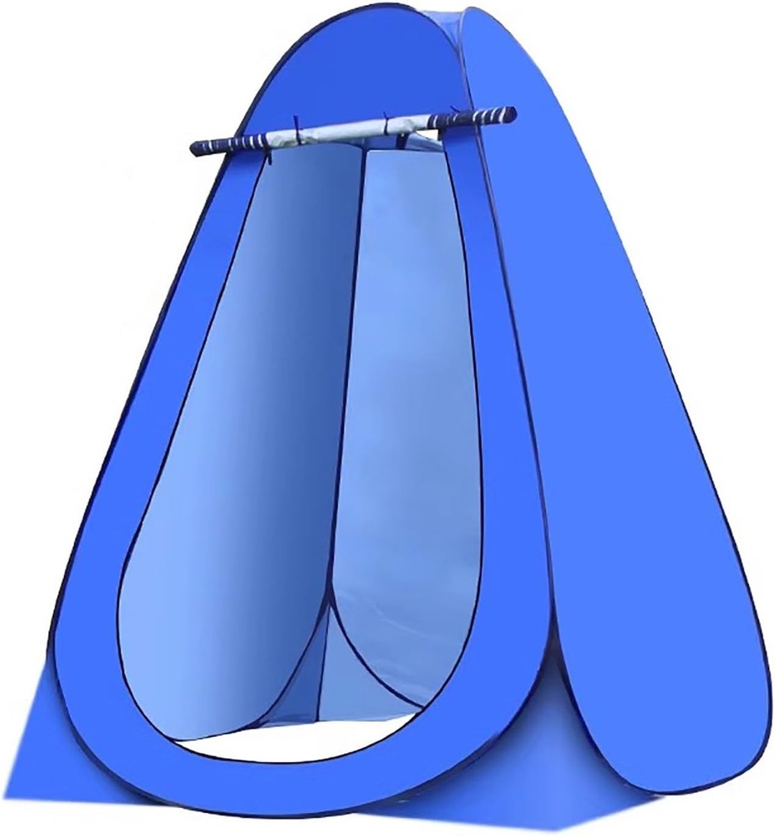 Pop Up Douchetent - Omkleedtent - Mobiele Douchcabine - Incl. Draagtas - Blauw