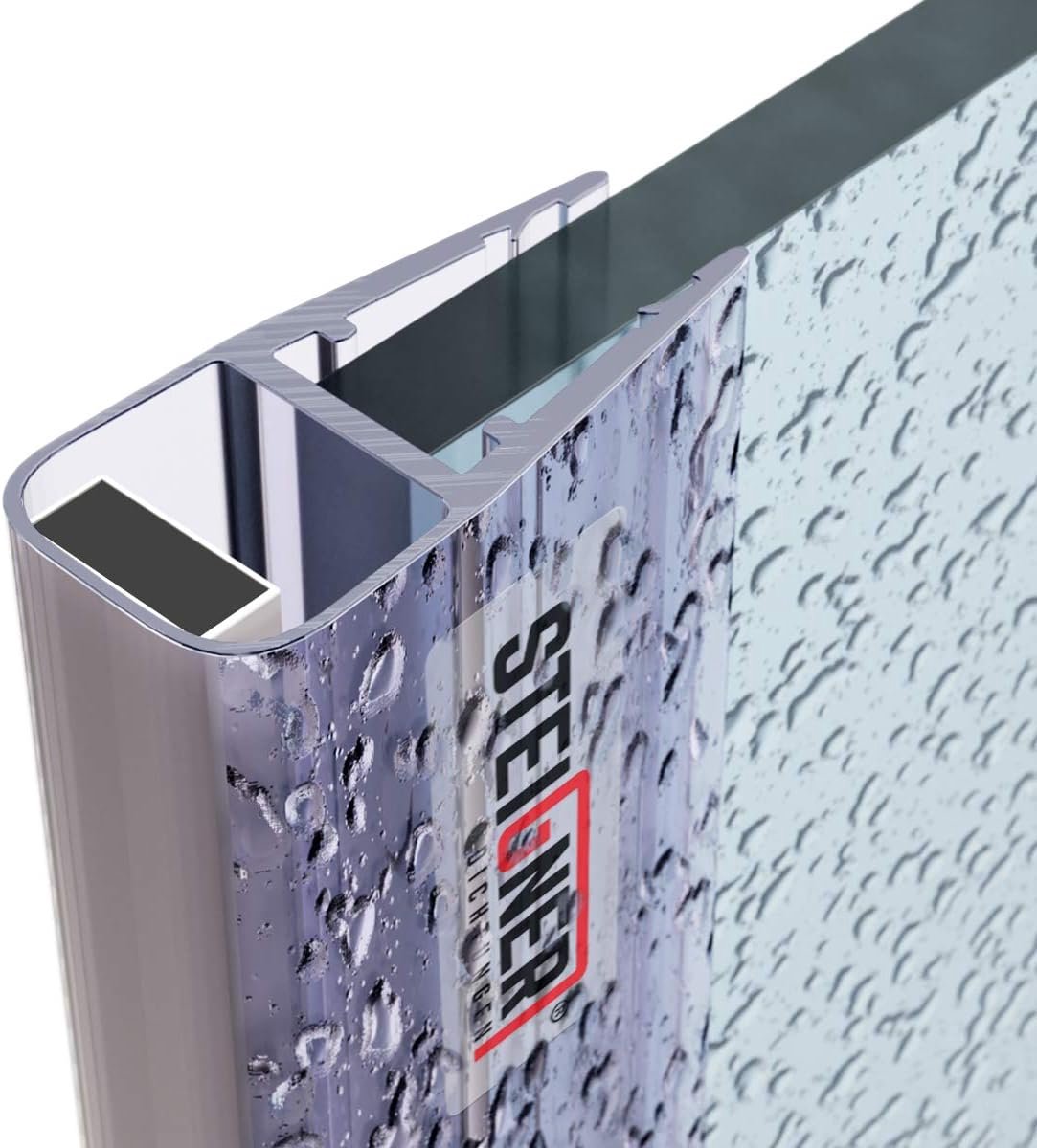Magnetische Douche-Afdichting Vervanging voor Douchedeuren en Cabines