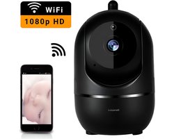 Luxyana® ST251 Babyfoon met Camera en App - WiFi - Baby Monitor geschikt voor de Tuya Smartlife App - Zwart