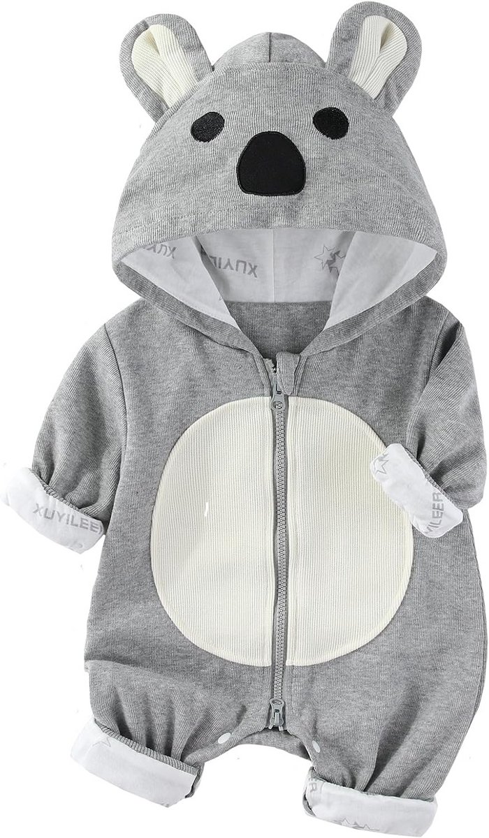 Schattige en Comfortabele Baby Jumpsuit voor Jongens en Meisjes