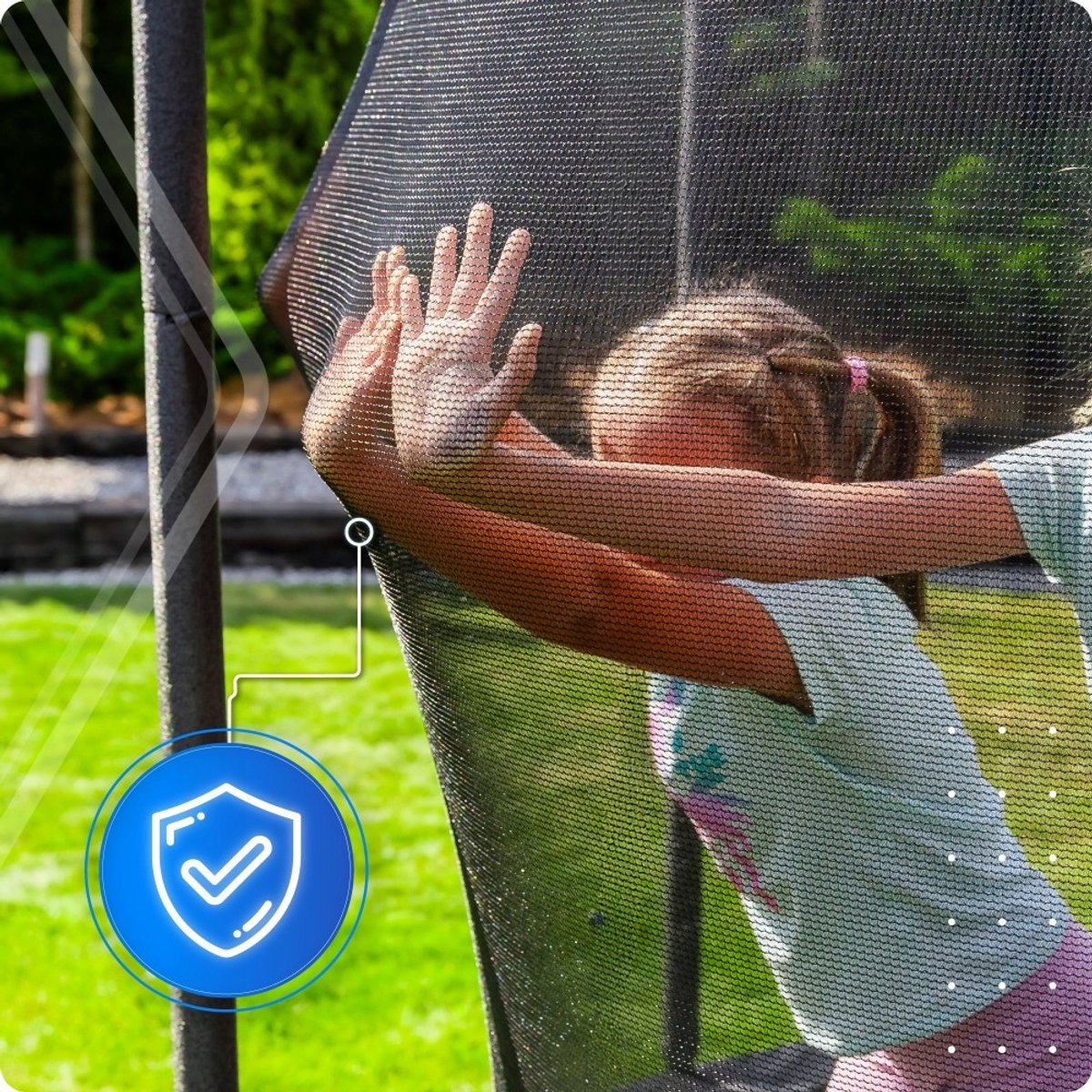Thunder Trampoline 140 cm – Ronde Trampoline – Max. 50 kg – Roze — afbeelding 10