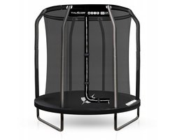 Thunder Trampoline 140 cm – Ronde Trampoline – Max. 50 kg - Zwart