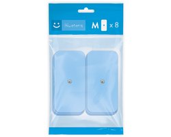 Bluetens Electrodes pack - Medium - 8 stuks | Elektrostimulatie apparaat accessoire