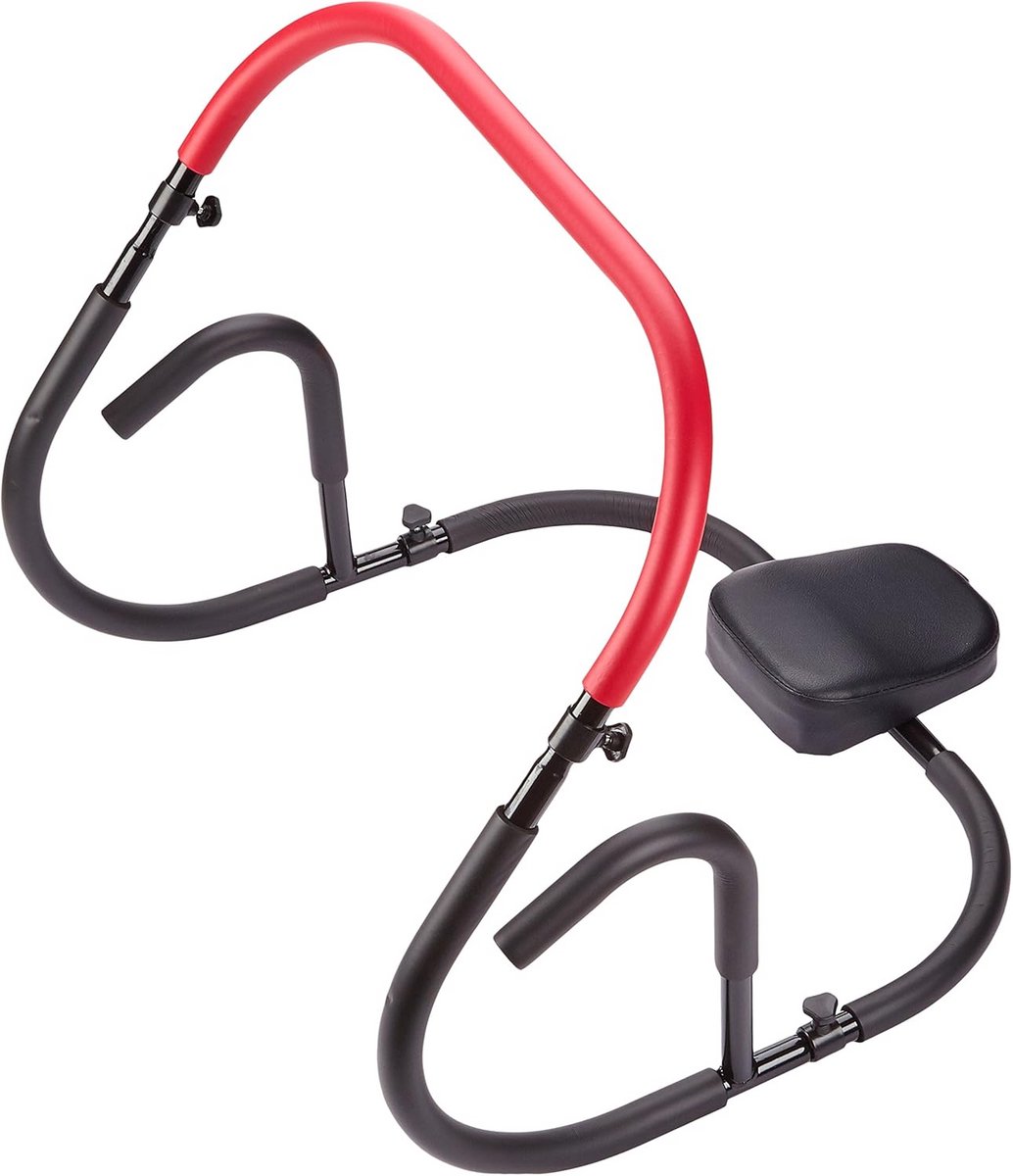 Buiktrainer met hoofdsteun en opvouwbaar ontwerp - Home fitness oefentoestel voor buikspieren
