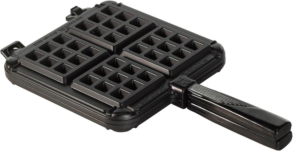 Belgisch Wafelijzer voor Dikke en Luchtige Wafels - Ideaal voor Klassieke Wafels